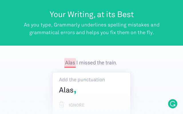 Grammarly Screenshot