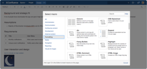 confluence features screenshot