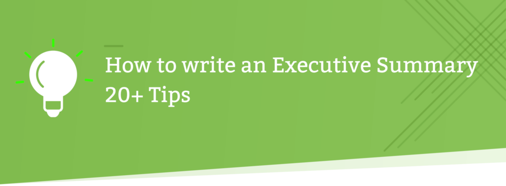 executive summary header image