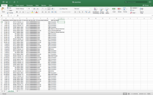 microsoft excel screenshot