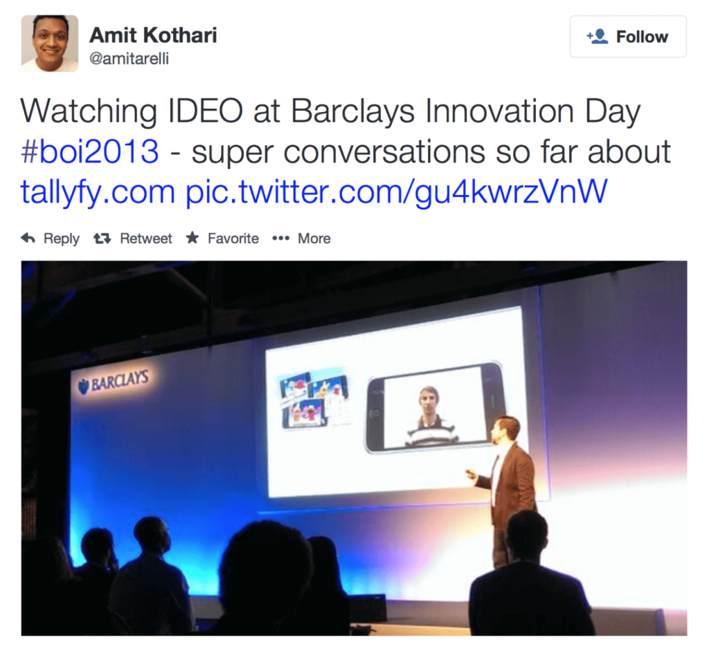 We were invited to the first ever Barclays Innovation Day