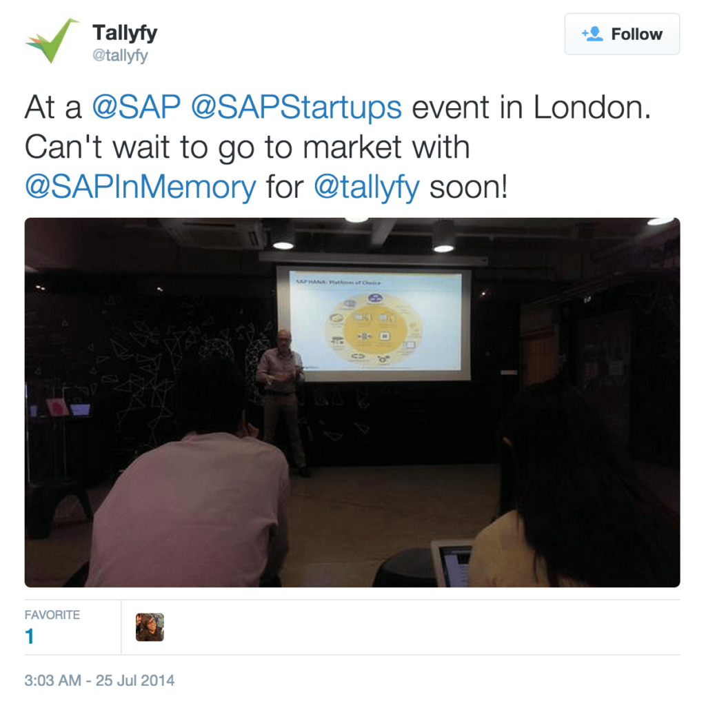 SAP Startup Focus recognises Tallyfy’s unique value-add
