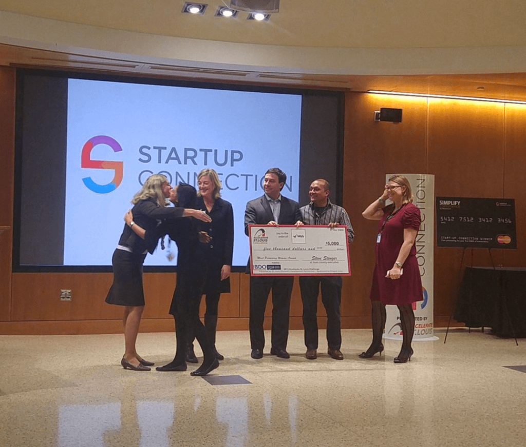 Winner of $5k cash prize from Accelerate St. Louis